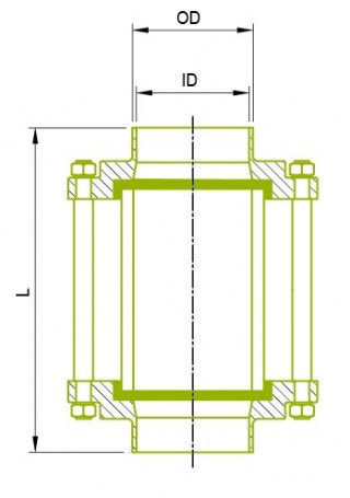 3A Weld end Sight glass