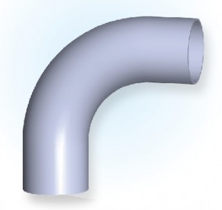 90&deg; Elbow With Tangents